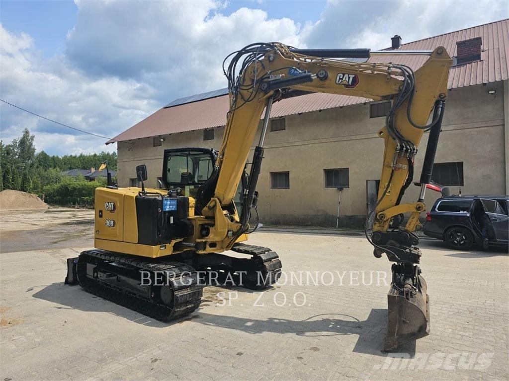 CAT 308CR Pelle sur chenilles