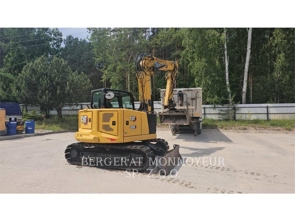 CAT 308CR Pelle sur chenilles