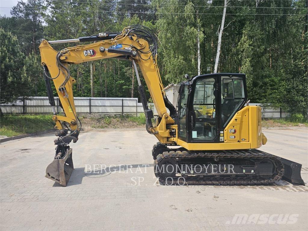 CAT 308CR Pelle sur chenilles