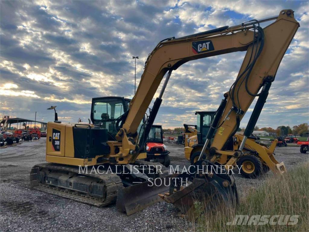 CAT 308CR Pelle sur chenilles
