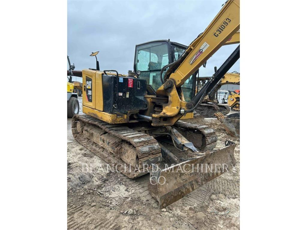 CAT 308CR Pelle sur chenilles