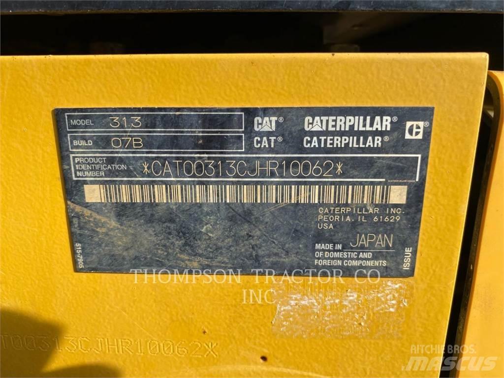 CAT 313 Pelle sur chenilles