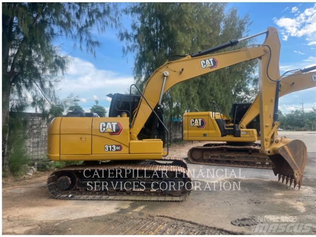 CAT 313-05GC Pelle sur chenilles
