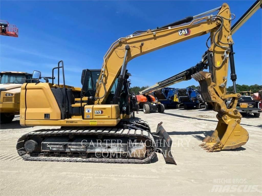 CAT 313-07 Pelle sur chenilles