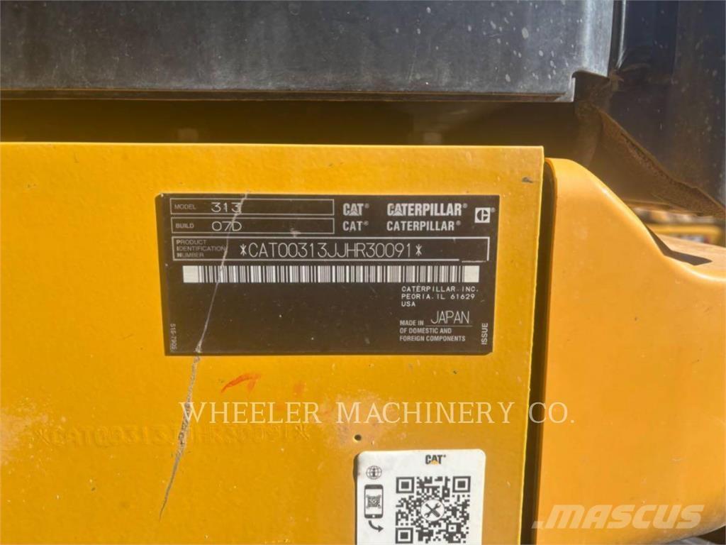 CAT 313 TH Pelle sur chenilles