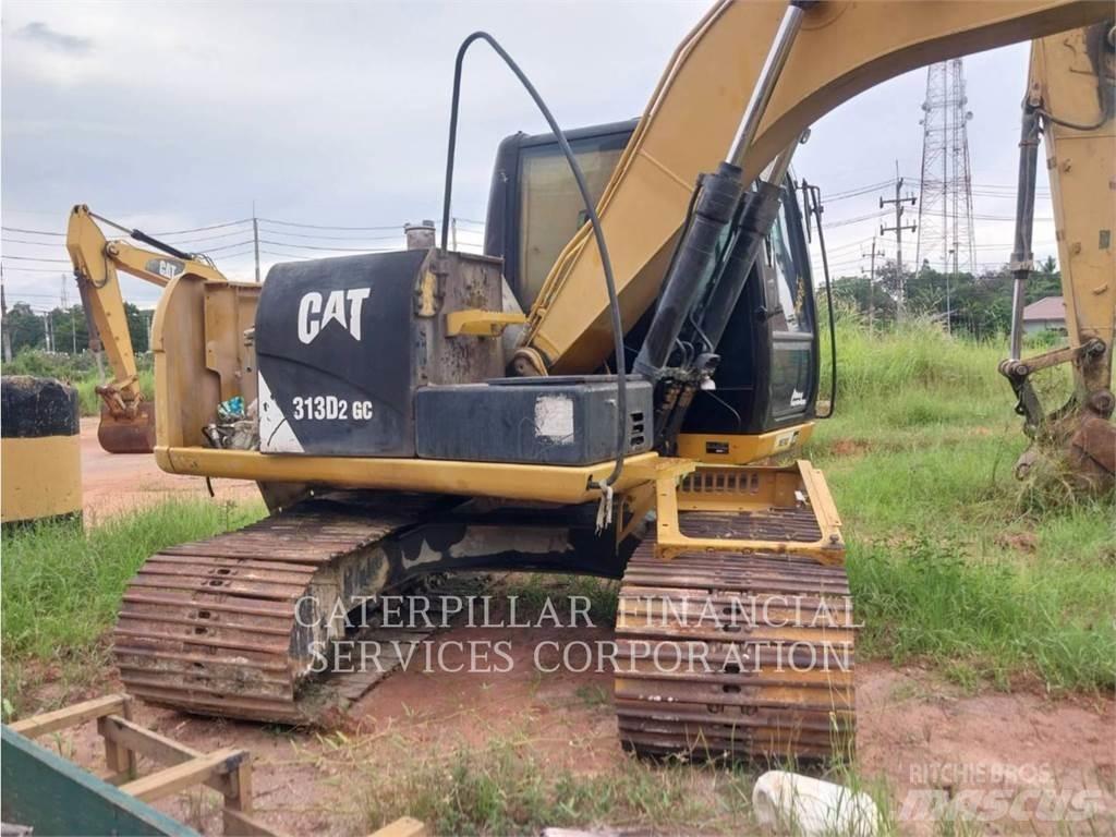 CAT 313D2GC Pelle sur chenilles