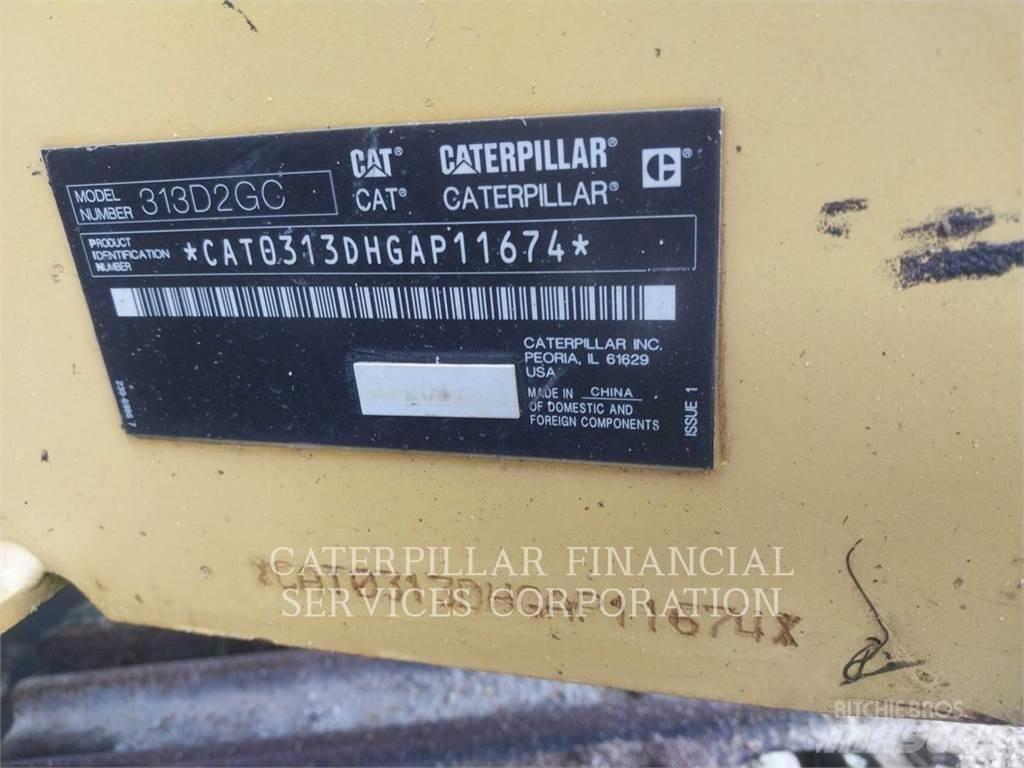CAT 313D2GC Pelle sur chenilles