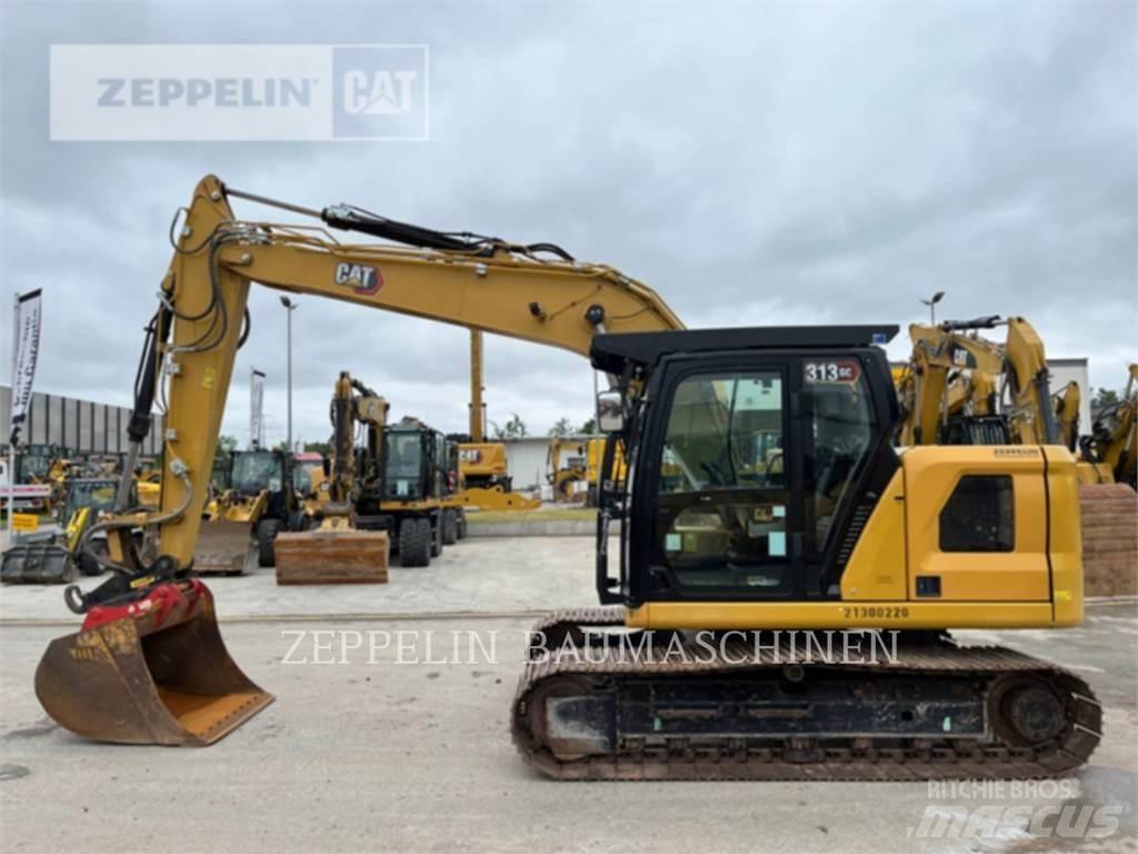 CAT 313GC Pelle sur chenilles