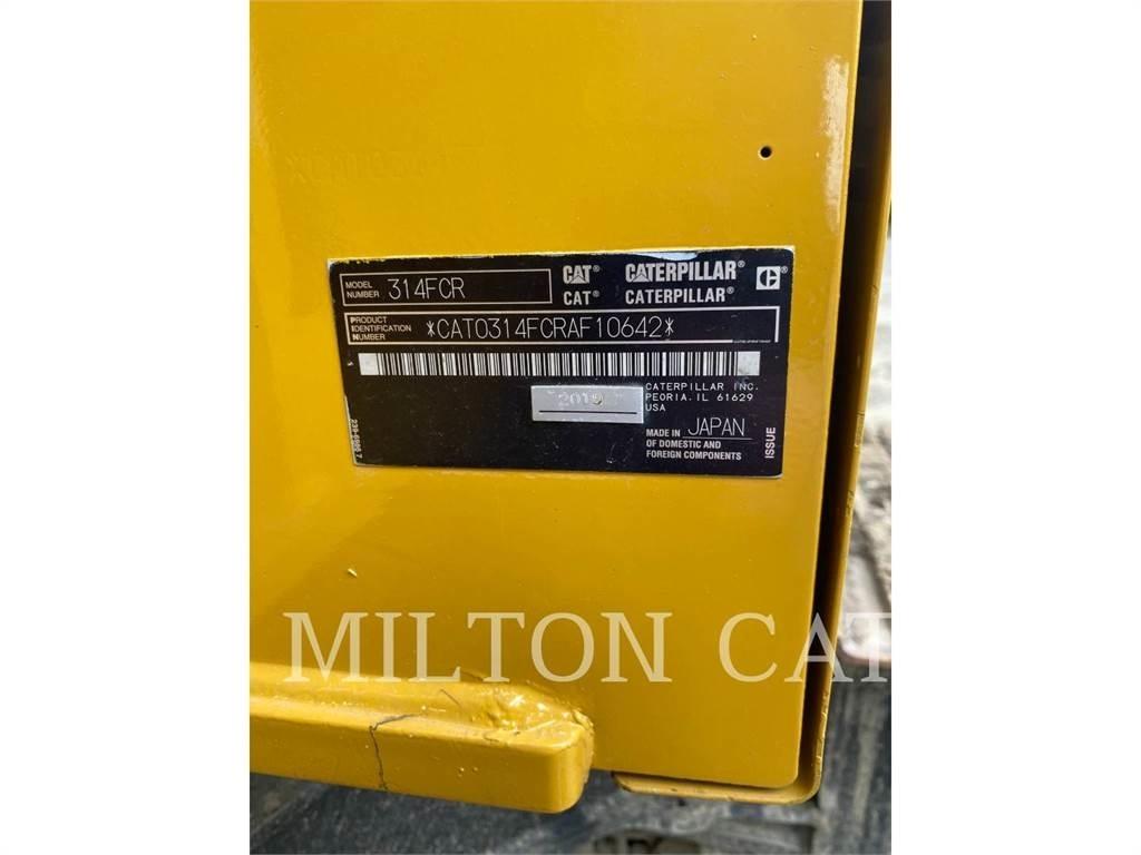 CAT 314F Pelle sur chenilles