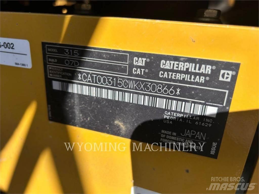 CAT 315 Pelle sur chenilles