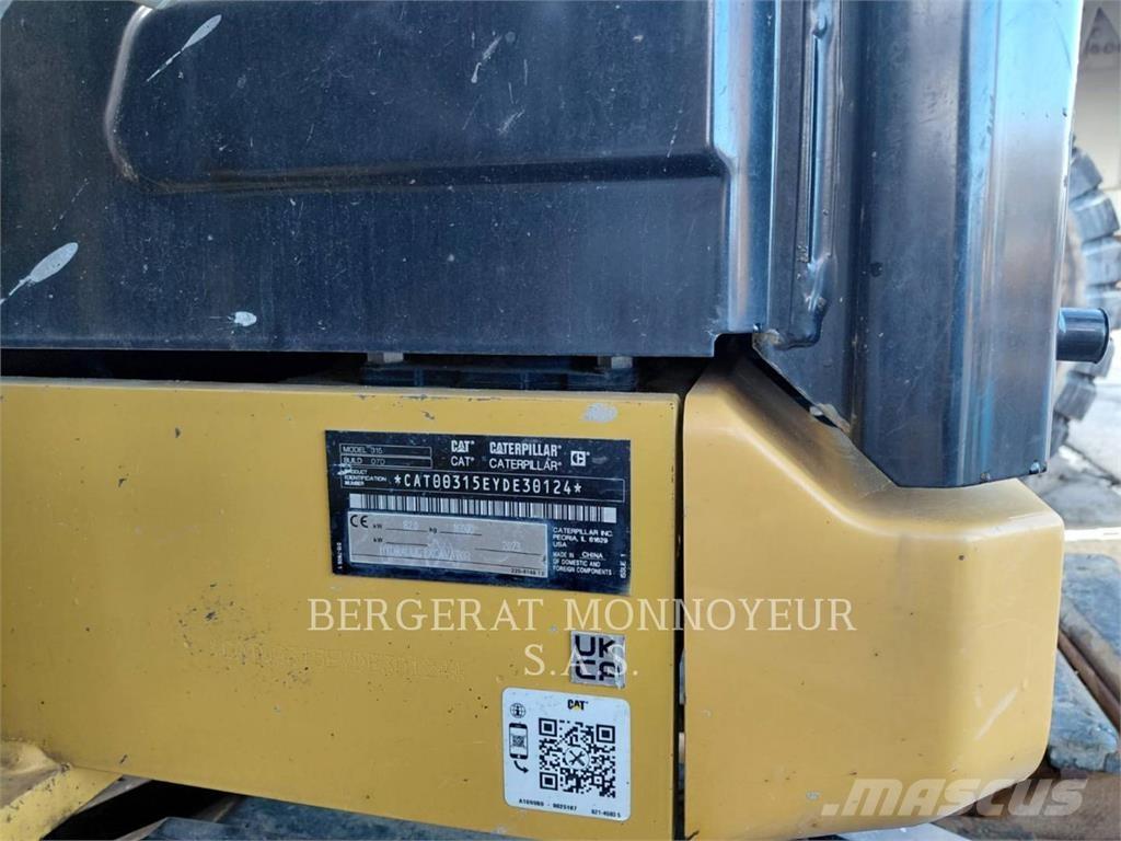 CAT 315 Pelle sur chenilles