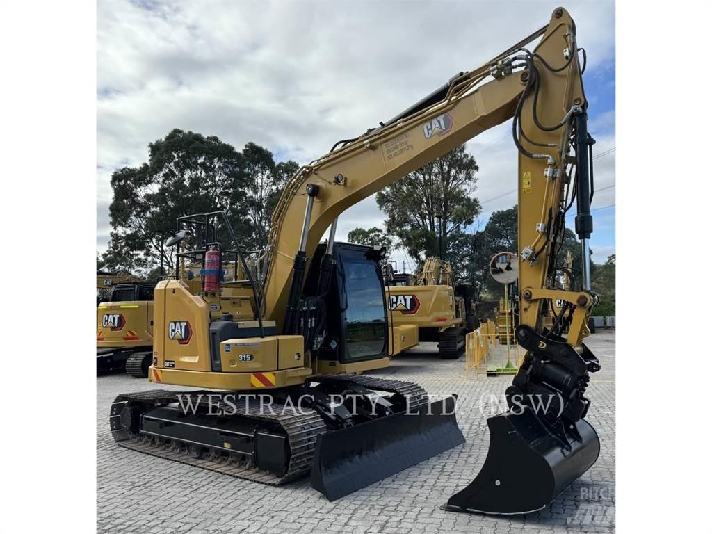 CAT 315-07- 3D Pelle sur chenilles