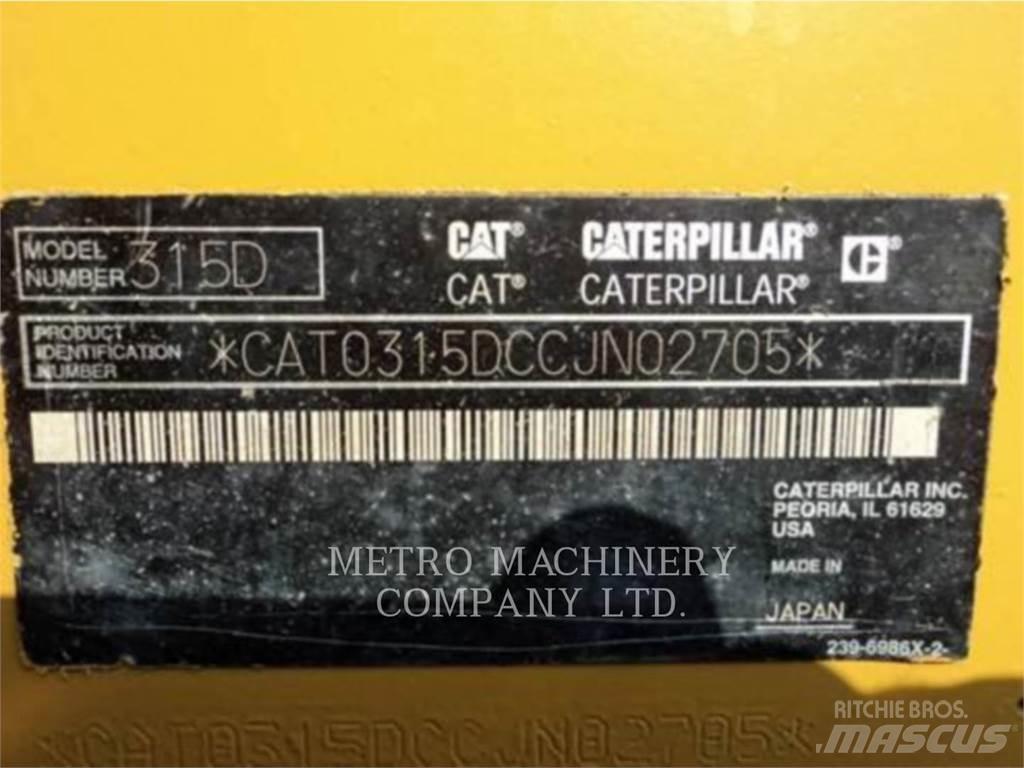 CAT 315DL Pelle sur chenilles