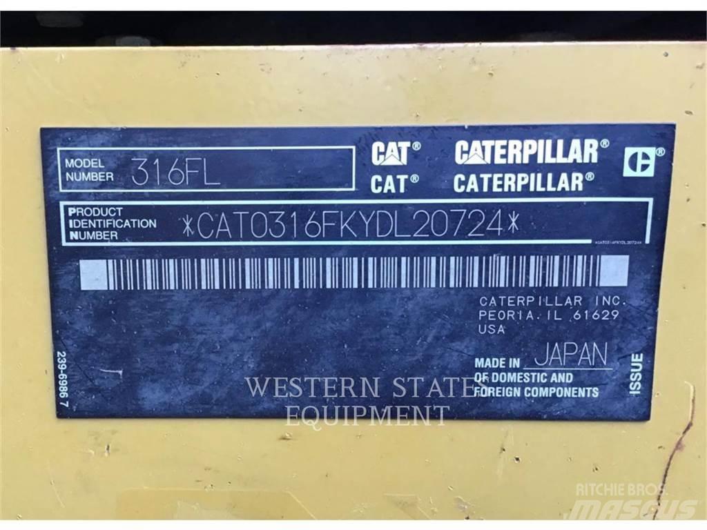 CAT 316F Pelle sur chenilles