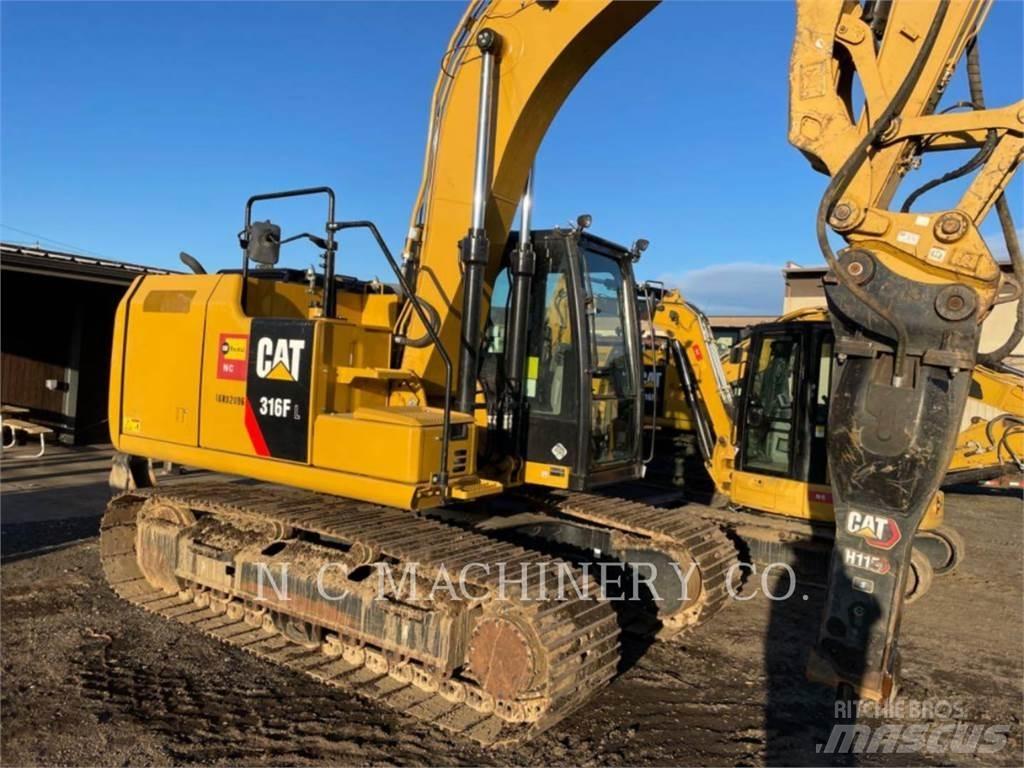 CAT 316F L Pelle sur chenilles