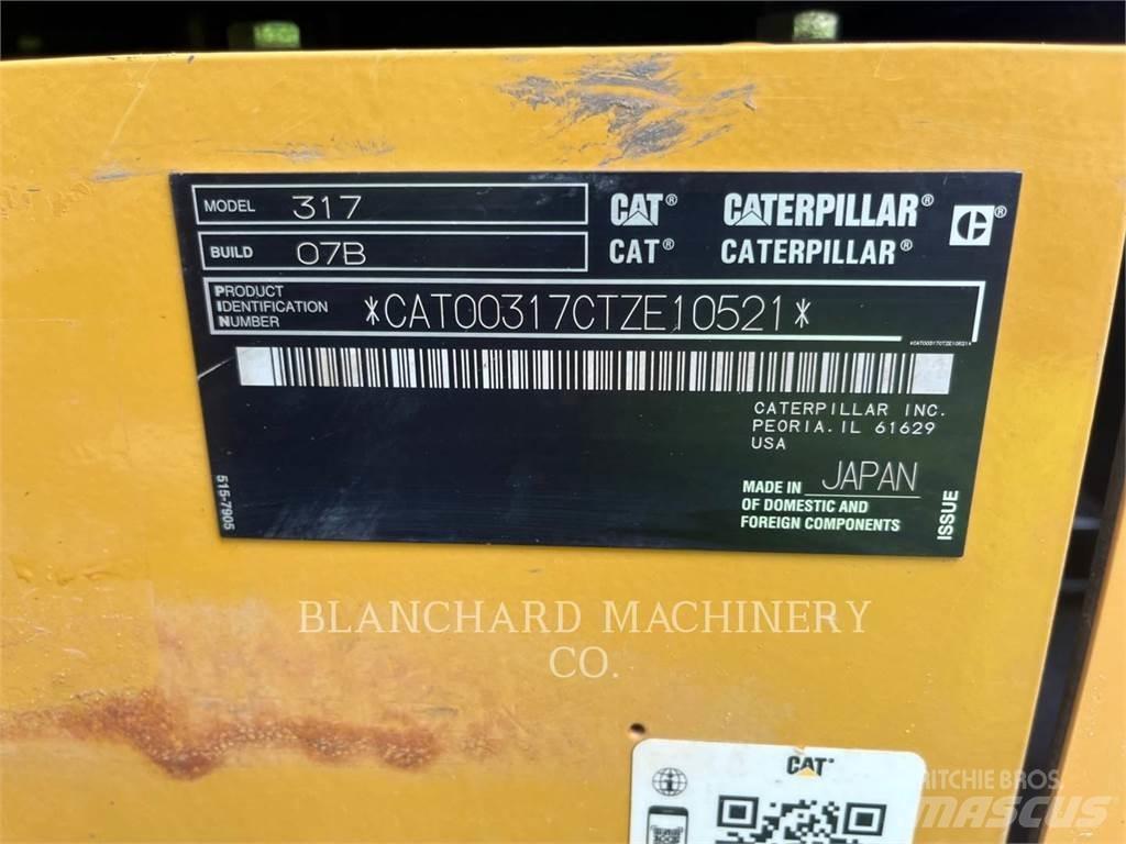 CAT 317 Pelle sur chenilles
