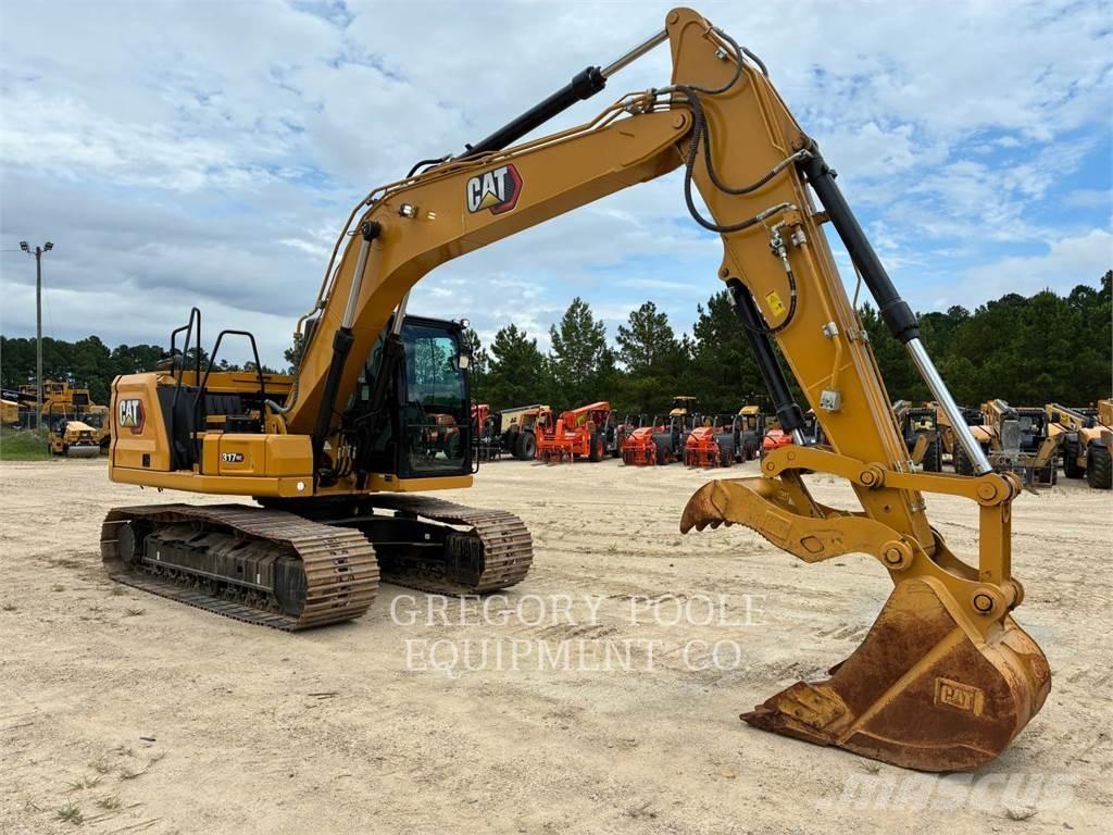 CAT 317-07GC Pelle sur chenilles