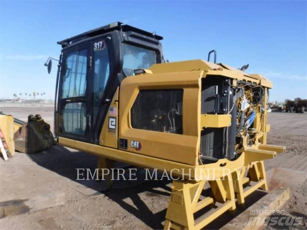 CAT 317-07UPPR Pelle sur chenilles