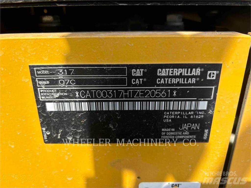 CAT 317 CF Pelle sur chenilles