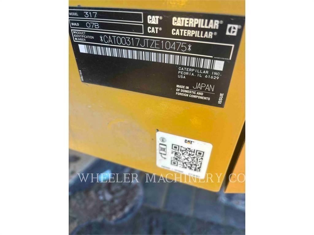 CAT 317 CF Pelle sur chenilles