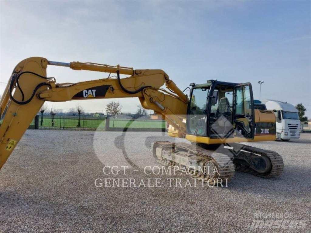 CAT 318C Pelle sur chenilles