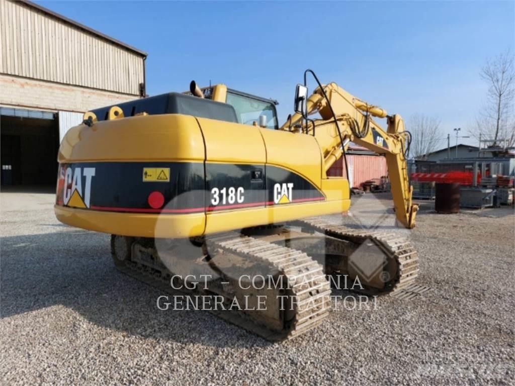 CAT 318C Pelle sur chenilles
