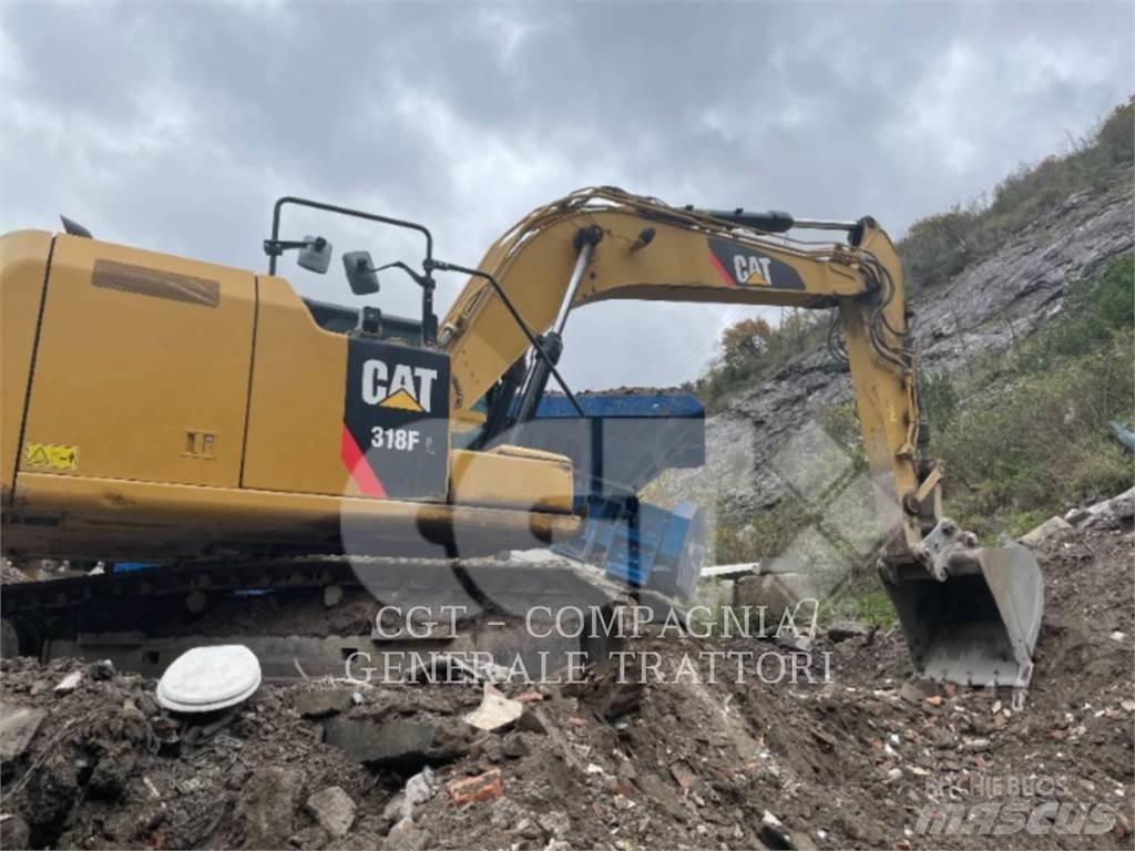 CAT 318F Pelle sur chenilles