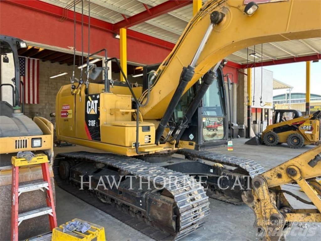CAT 318F Pelle sur chenilles