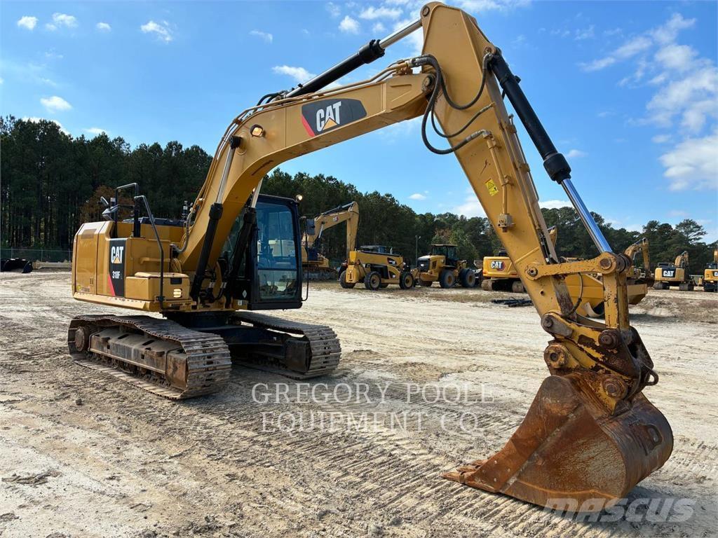 CAT 318FL Pelle sur chenilles