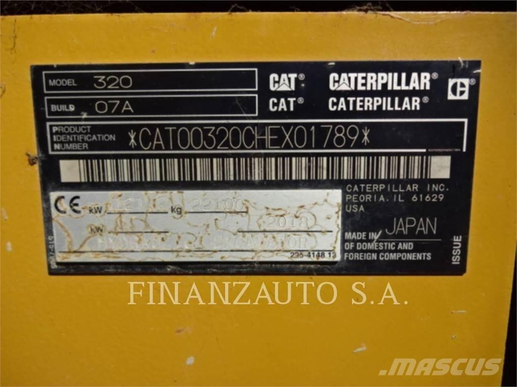 CAT 320 Pelle sur chenilles