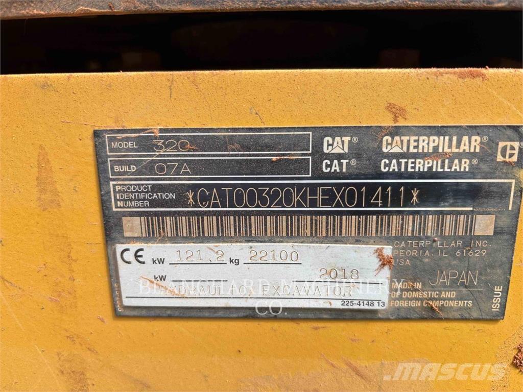 CAT 320 Pelle sur chenilles
