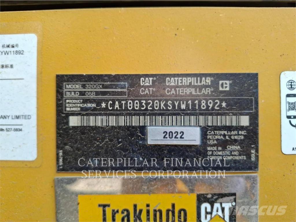 CAT 320-05GX Pelle sur chenilles