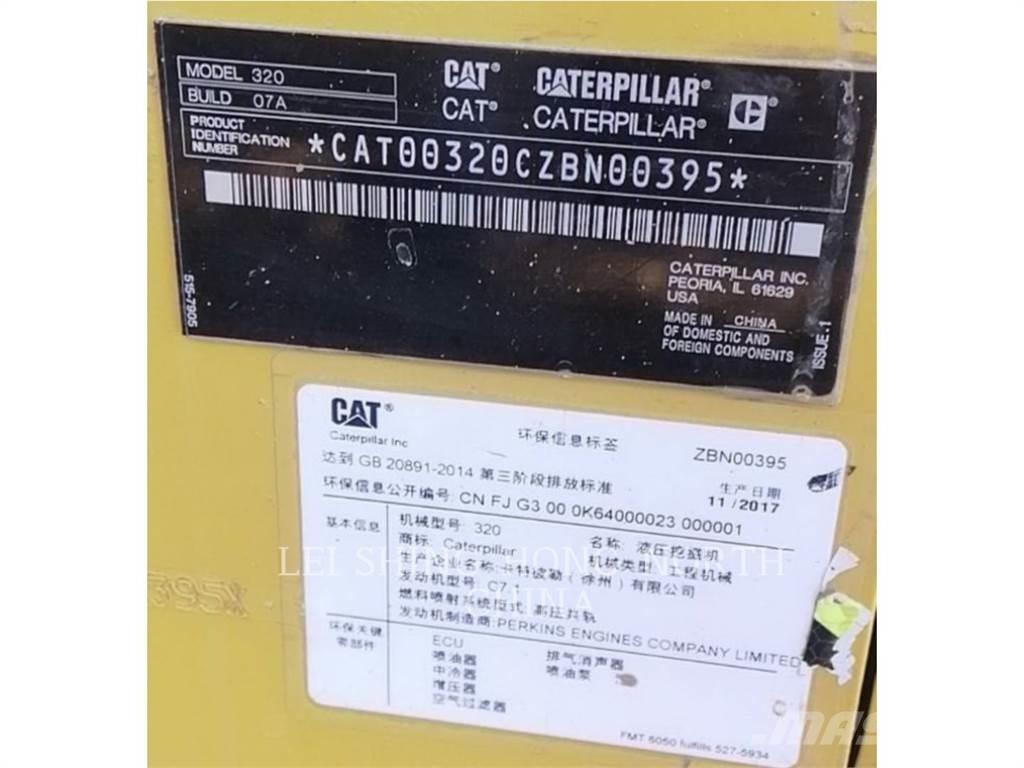 CAT 320-07 Pelle sur chenilles