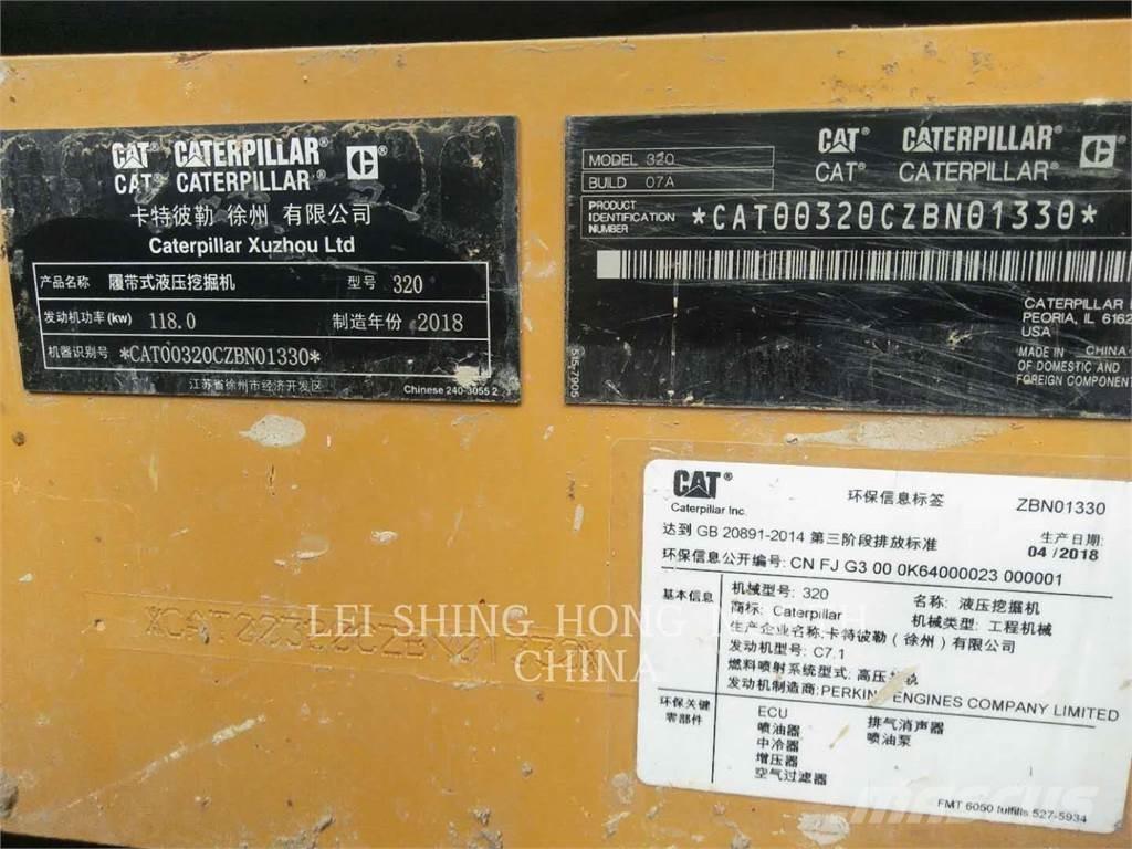 CAT 320-07 Pelle sur chenilles