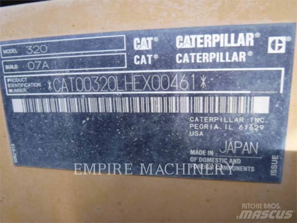 CAT 320-07 P Pelle sur chenilles