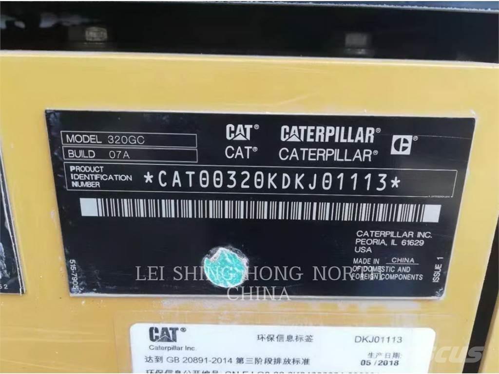CAT 320-07GC Pelle sur chenilles