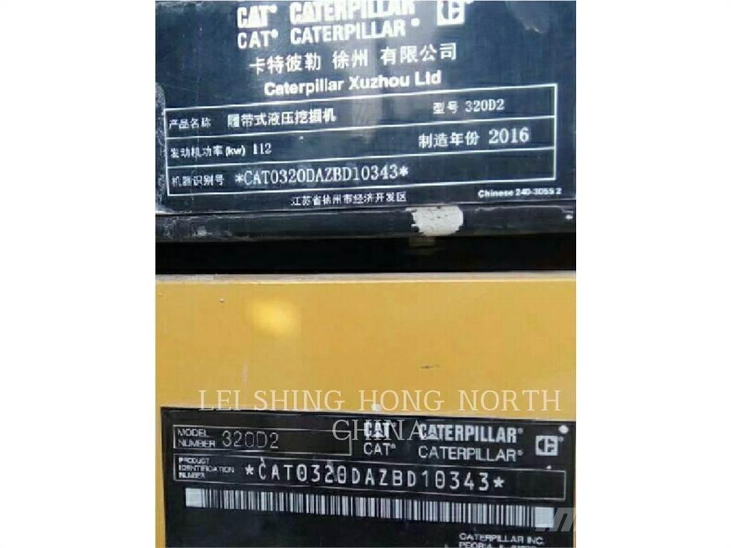 CAT 320D2 Pelle sur chenilles