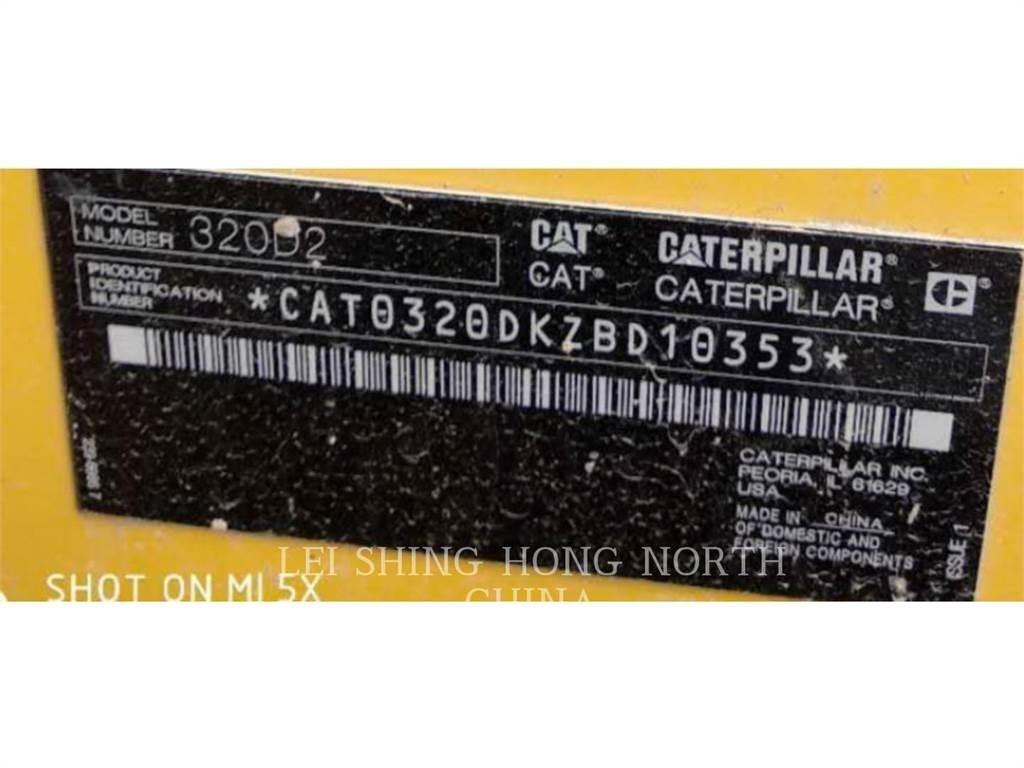 CAT 320D2 Pelle sur chenilles