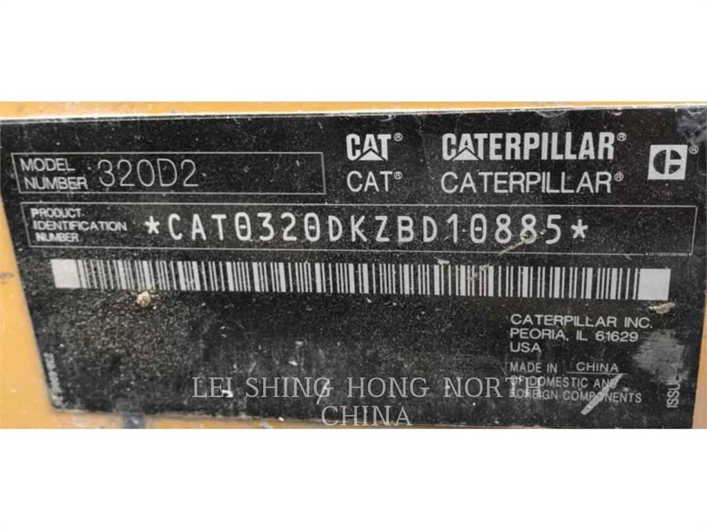 CAT 320D2 Pelle sur chenilles
