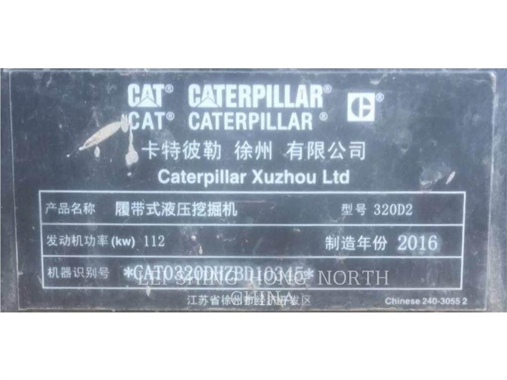 CAT 320D2 Pelle sur chenilles