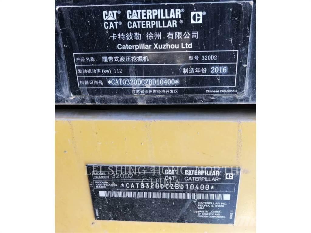 CAT 320D2 Pelle sur chenilles