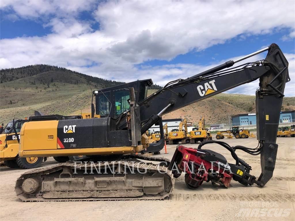 CAT 320D2 FM Pelle forestière