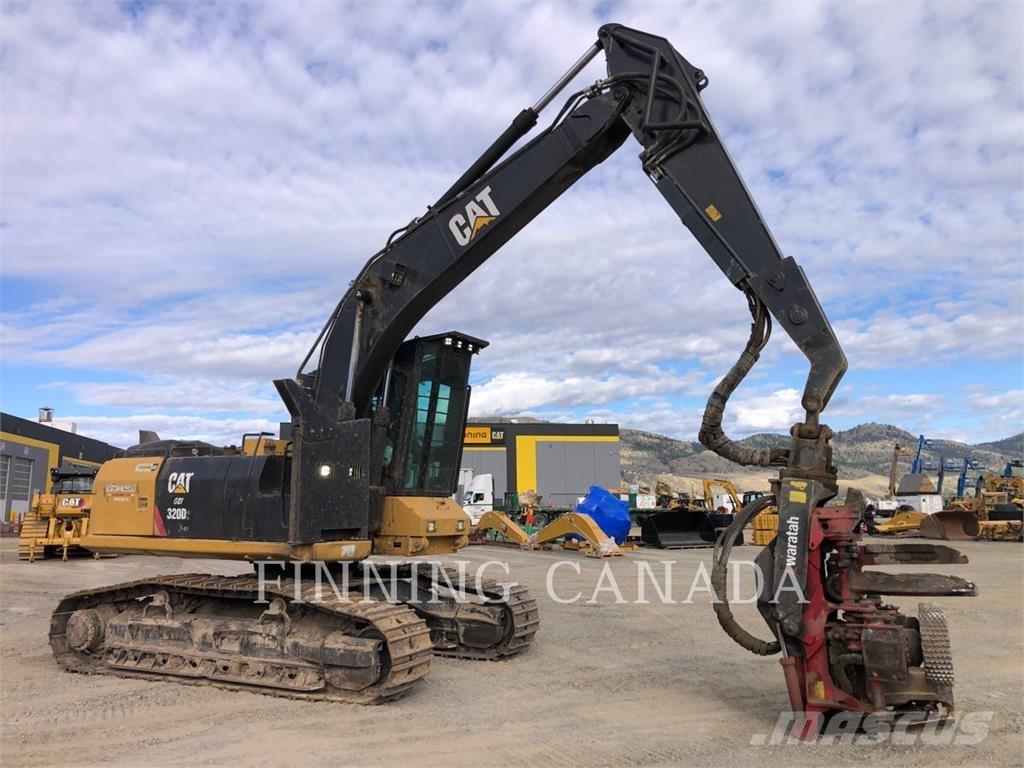 CAT 320D2 FM Pelle forestière