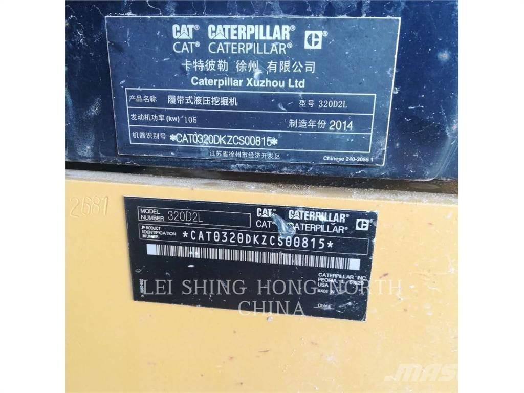 CAT 320D2L Pelle sur chenilles