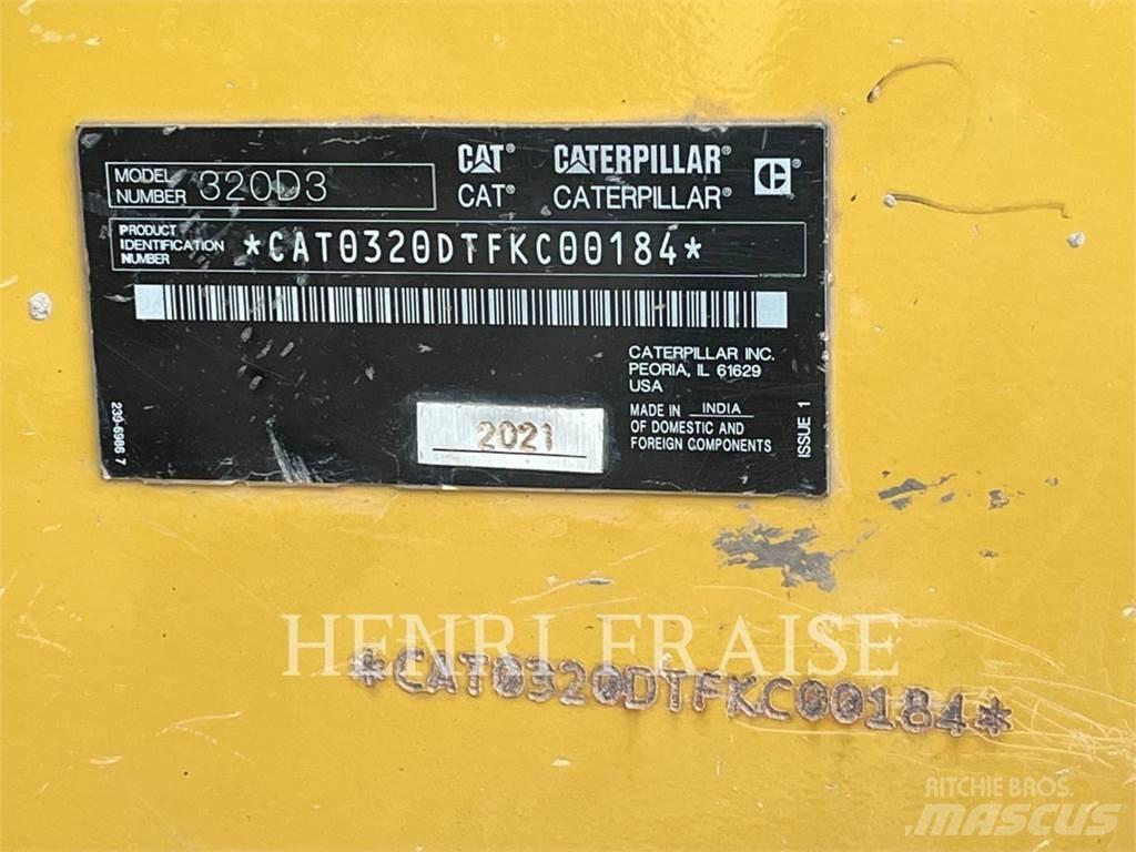 CAT 320D3 Pelle sur chenilles