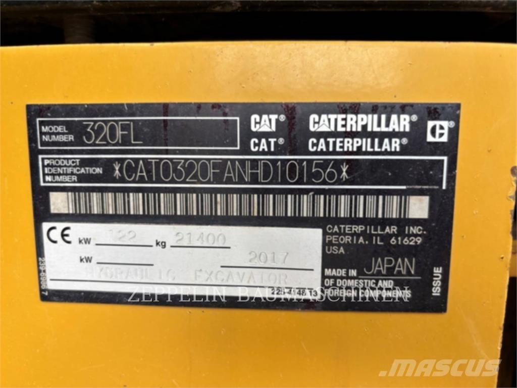 CAT 320FL Pelle sur chenilles