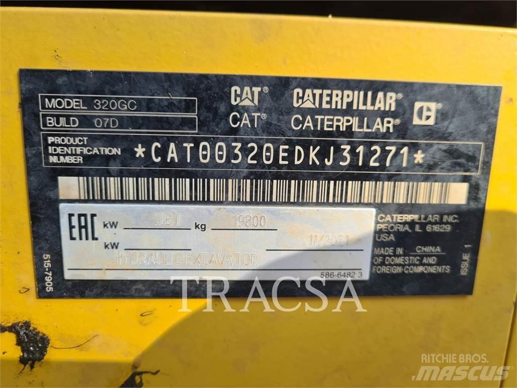CAT 320GC Pelle sur chenilles