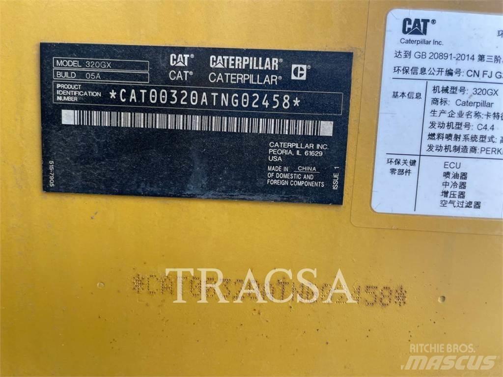 CAT 320GX Pelle sur chenilles