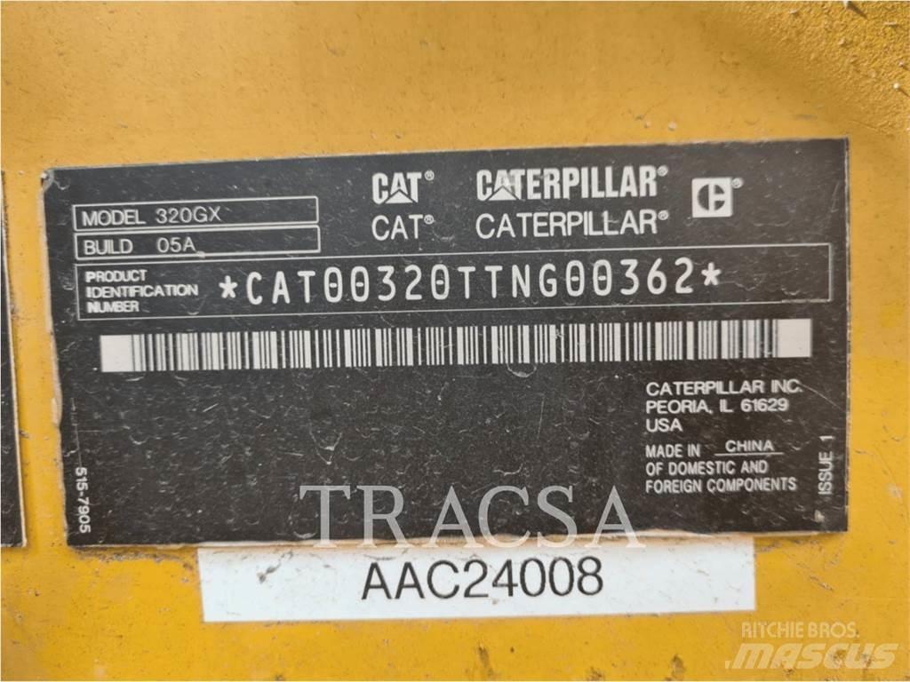 CAT 320GX Pelle sur chenilles