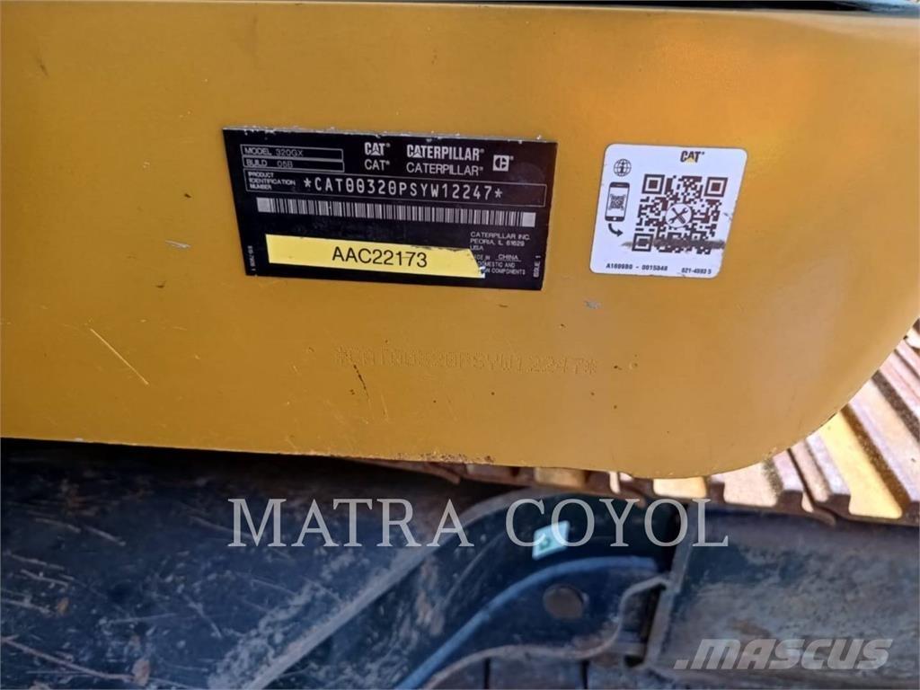 CAT 320GX Pelle sur chenilles